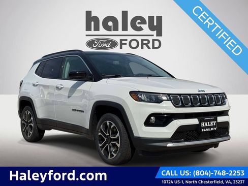 Used 2022 Jeep Compass Limited AWD/4WD image 1