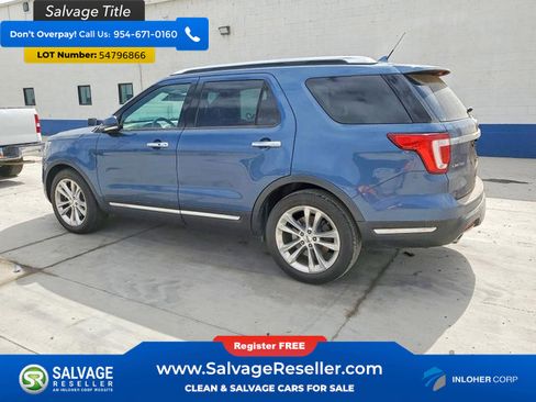 Used 2018 Ford Explorer Limited w/ Equipment Group 301A FWD image 3