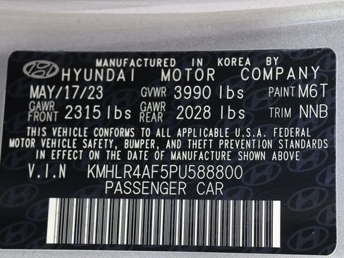 Used 2023 Hyundai Elantra N Line w/ Preferred Accessory Package FWD image 30