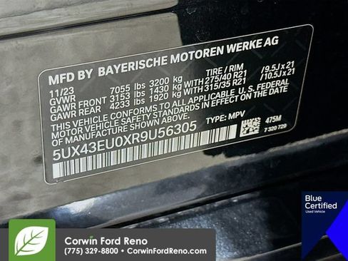 Used 2024 BMW X5 xDrive50e w/ Executive Package AWD/4WD image 38