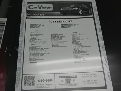 Used 2013 Kia Rio SX image 32