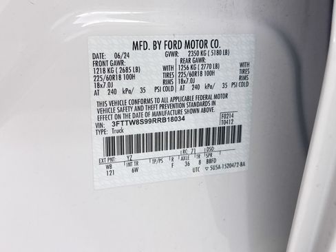 Used 2024 Ford Maverick Lariat w/ Black Appearance Package AWD/4WD image 39