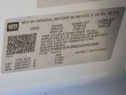 Used 2022 Chevrolet Silverado 1500 LT RWD image 48