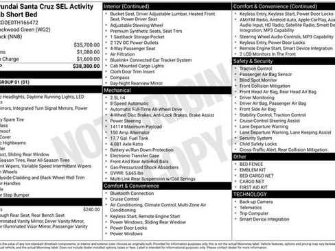 New 2026 Hyundai Santa Cruz SEL image 41