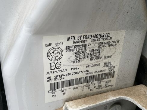 Used 2013 Ford F350 Lariat w/ Lariat Chrome Pkg image 10