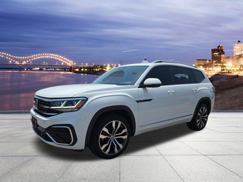 Used 2021 Volkswagen Atlas SEL R-Line AWD/4WD image 1