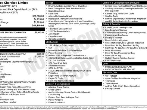 Used 2026 Jeep Cherokee Limited AWD/4WD image 2