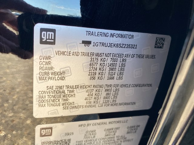 Certified 2025 GMC Sierra 1500 Elevation AWD/4WD image 26