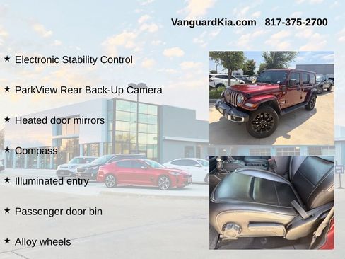 Used 2021 Jeep Wrangler Unlimited Sahara w/ Cold Weather Group AWD/4WD image 12