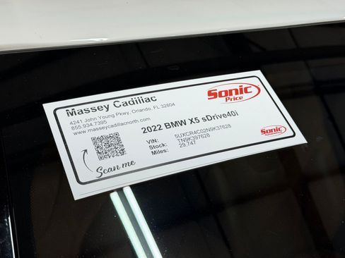Used 2022 BMW X5 sDrive40i w/ M Sport Package RWD image 53