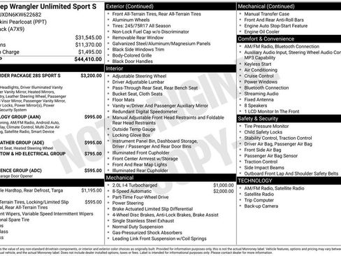 Used 2019 Jeep Wrangler Unlimited Sport S image 4