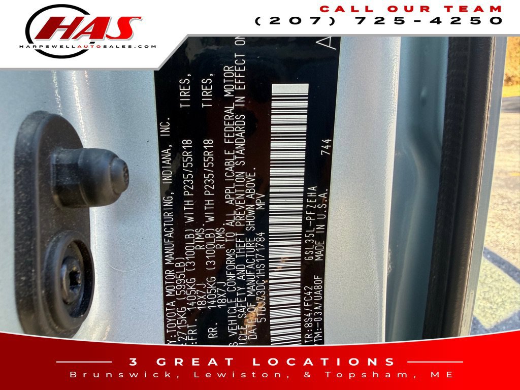 Used 2017 Toyota Sienna LE AWD/4WD image 18