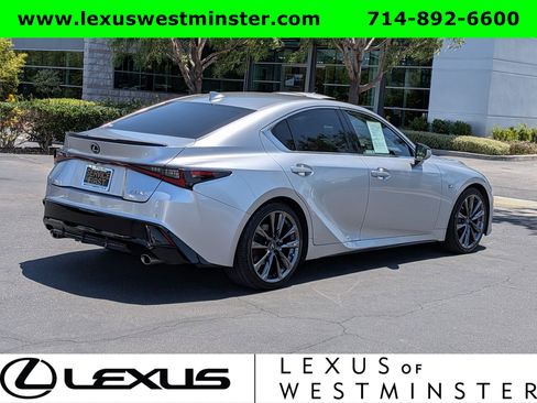 Certified 2022 Lexus IS 350 F Sport w/ Accessory Package RWD image 7