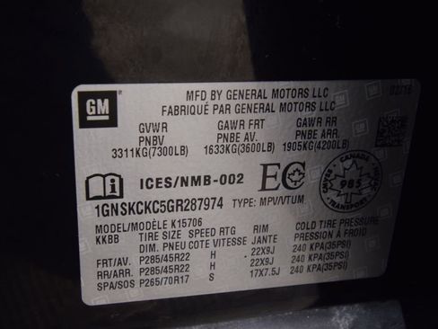 Used 2016 Chevrolet Tahoe LTZ image 25