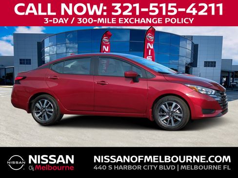 New 2025 Nissan Versa SV w/ Trunk Package FWD image 1