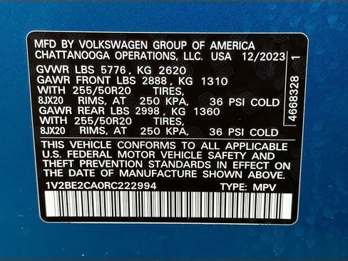 Used 2024 Volkswagen Atlas Cross Sport SEL image 44