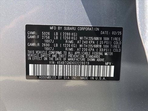 Used 2025 Subaru Outback Limited XT AWD/4WD image 25