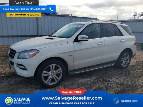 Used 2012 Mercedes-Benz ML 350 4MATIC image 1