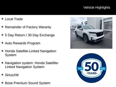 Used 2025 Honda Pilot Elite image 8