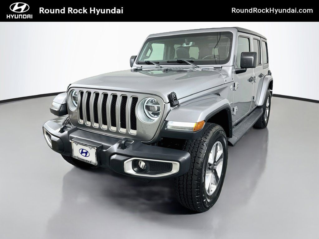 Used 2020 Jeep Wrangler Unlimited Sahara AWD/4WD image 1