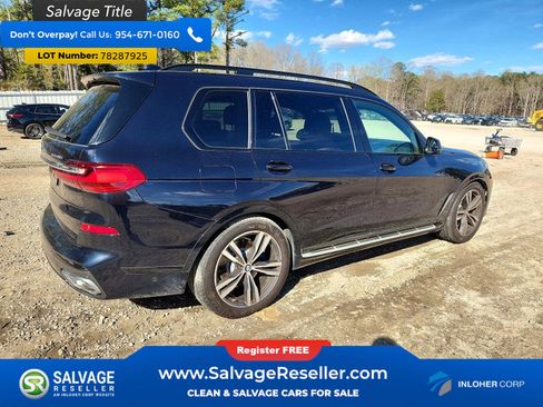 Used 2021 BMW X7 xDrive40i w/ M Sport Package AWD/4WD image 4