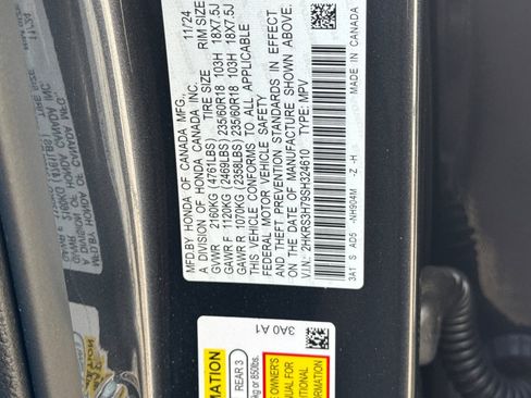 Used 2025 Honda CR-V EX-L image 33