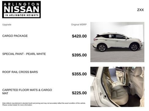 Used 2017 Nissan Murano SL w/ Cargo Package FWD image 4