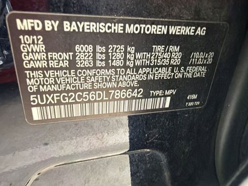 Used 2013 BMW X6 xDrive35i image 9