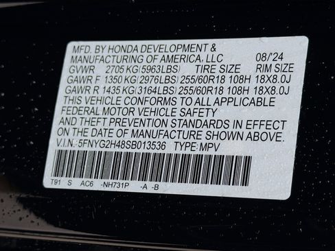 Certified 2025 Honda Pilot EX-L image 38