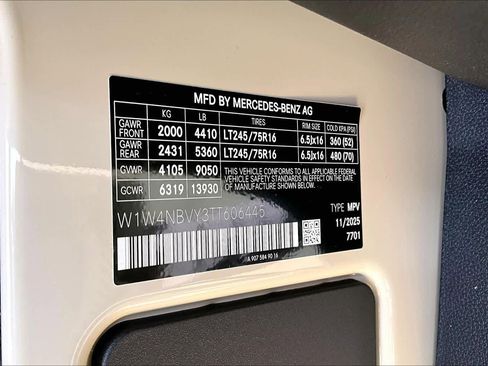 New 2026 Mercedes-Benz Sprinter 2500 image 18