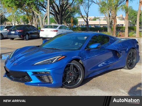Used 2021 Chevrolet Corvette Stingray Coupe w/ 1LT image 1