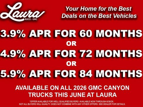 New 2026 GMC Canyon AT4 w/ Technology Plus Package AWD/4WD image 4