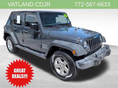 Certified 2017 Jeep Wrangler Unlimited Sport w/ Quick Order Package 24S