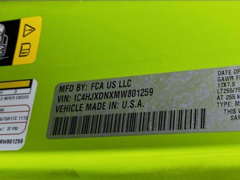 Used 2021 Jeep Wrangler Unlimited Sport image 32