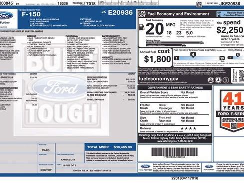 Used 2018 Ford F150 XL w/ Equipment Group 101A Mid image 25