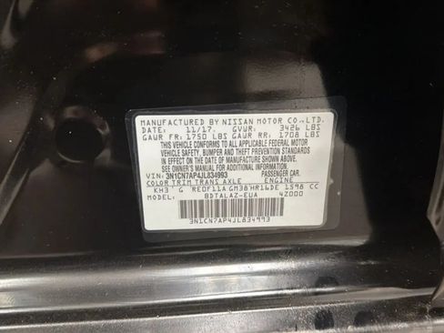 Used 2018 Nissan Versa S Plus FWD image 22