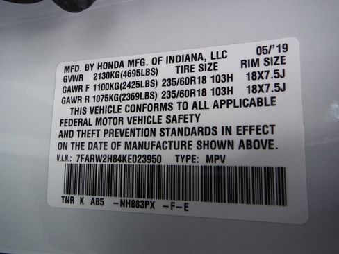 Used 2019 Honda CR-V EX-L image 47