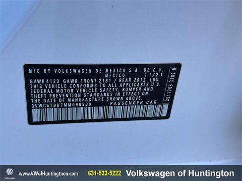 Certified 2021 Volkswagen Jetta SE image 18