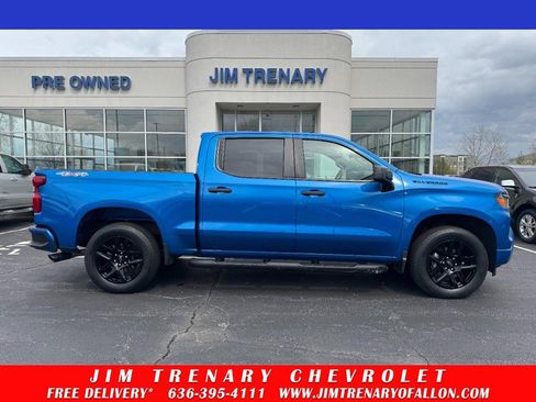 Used 2022 Chevrolet Silverado 1500 Custom w/ Rally Edition AWD/4WD image 1