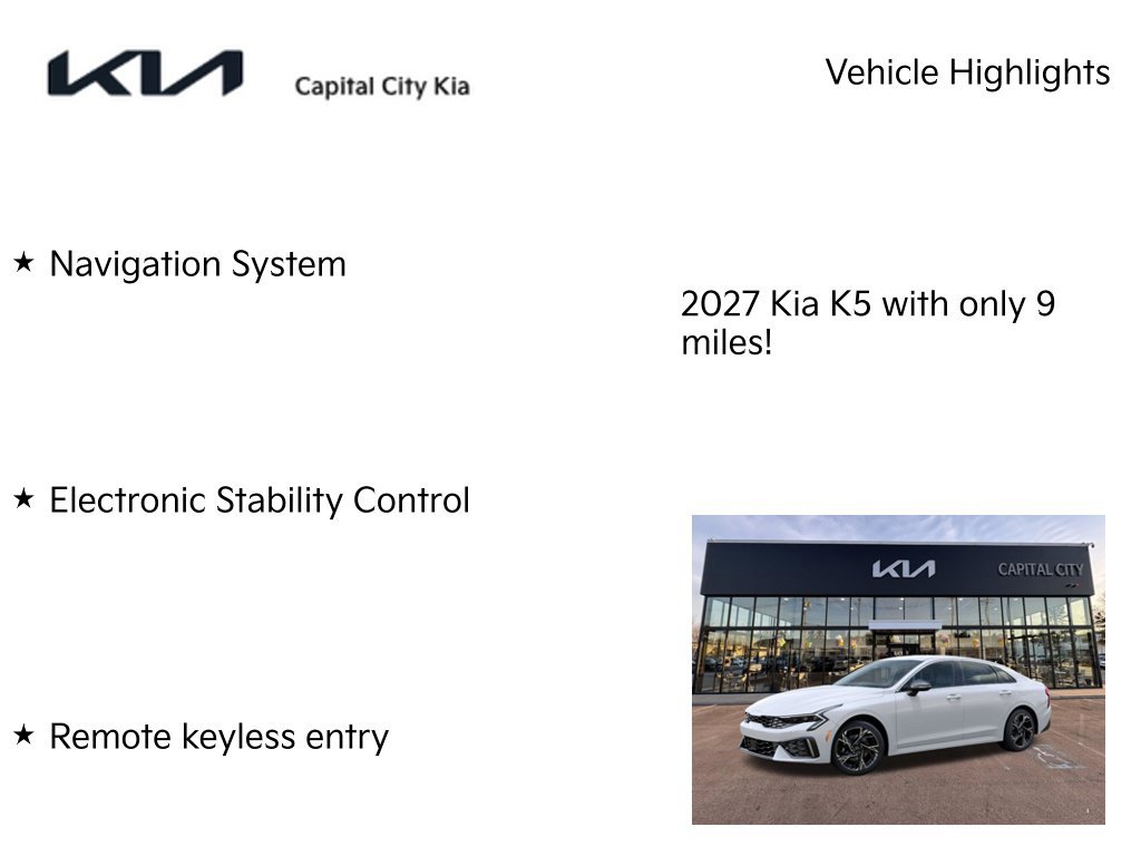 New 2027 Kia K5 GT-Line AWD/4WD image 7