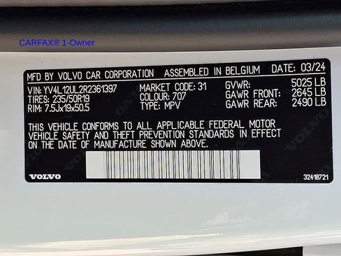 Certified 2024 Volvo XC40 B5 Plus w/ Climate Package image 30