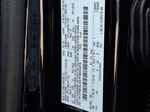 Used 2026 Ford F150 Tremor w/ Bed Utility Package AWD/4WD image 28