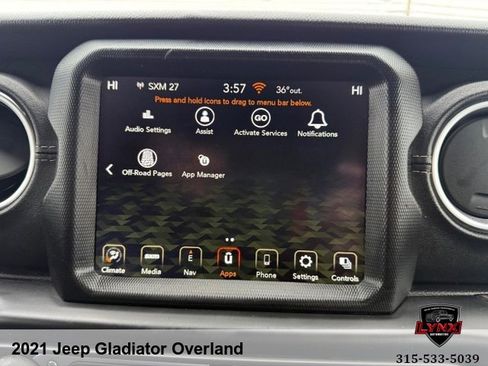 Used 2021 Jeep Gladiator Overland w/ Popular Equipment Package AWD/4WD image 17