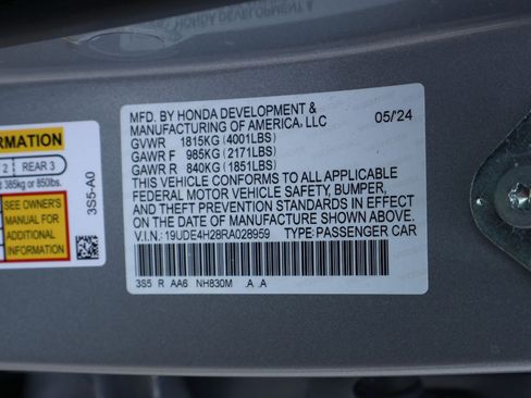 Certified 2024 Acura Integra Base image 21
