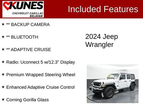 Used 2024 Jeep Wrangler Sport S image 3