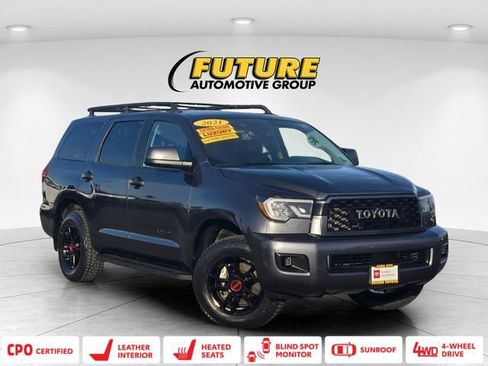 Certified 2021 Toyota Sequoia TRD Pro AWD/4WD image 1