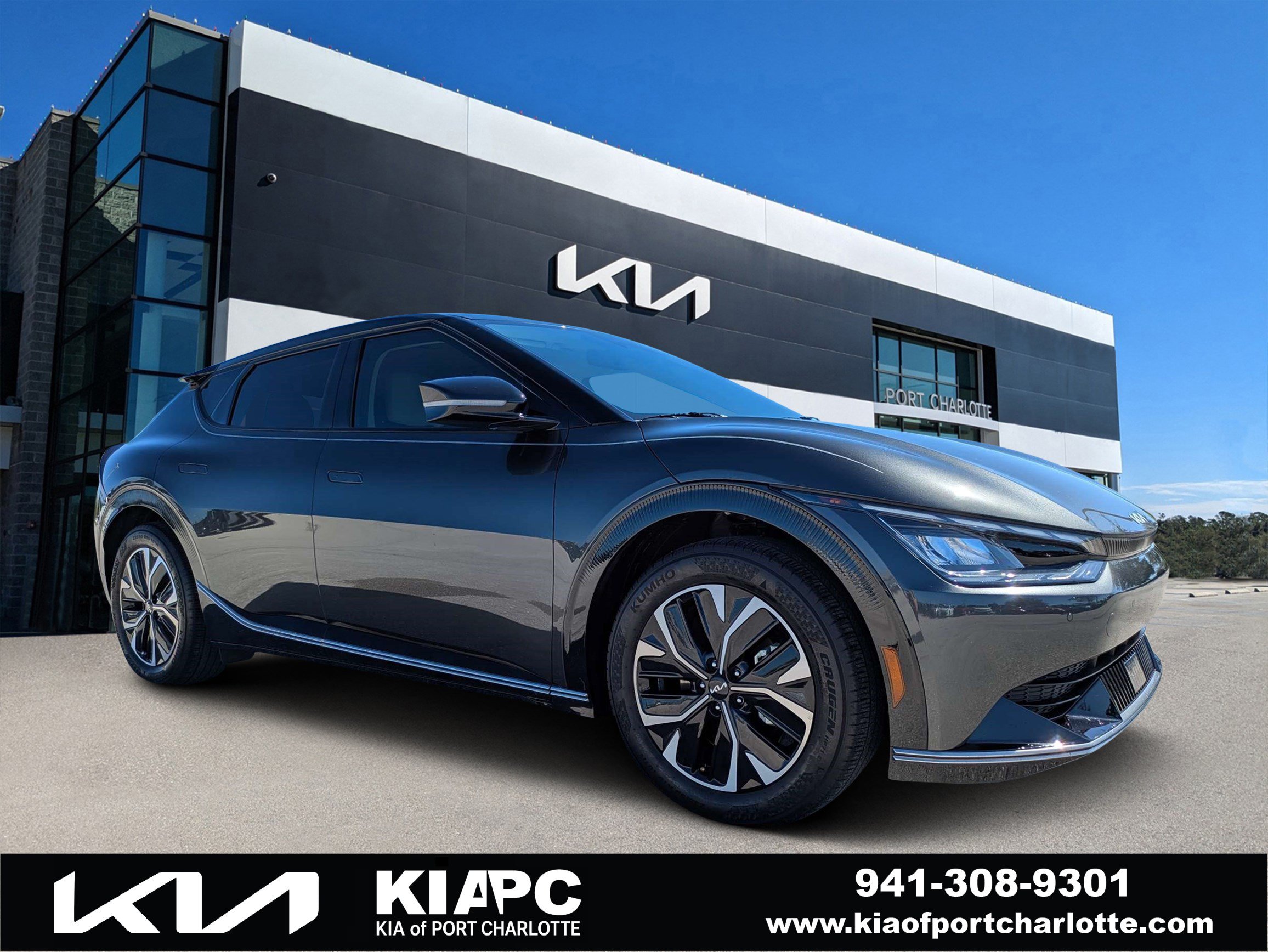 Certified 2022 Kia EV6 Wind RWD image 1