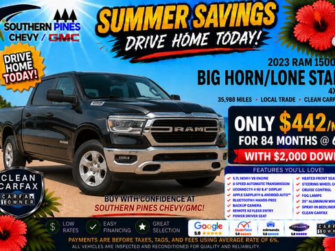 Used 2023 RAM 1500 Big Horn RWD image 5