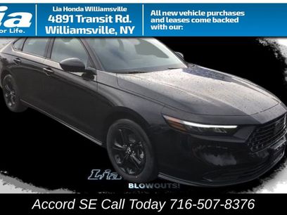 New 2025 Honda Accord SE