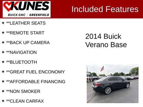 Used 2014 Buick Verano FWD image 2